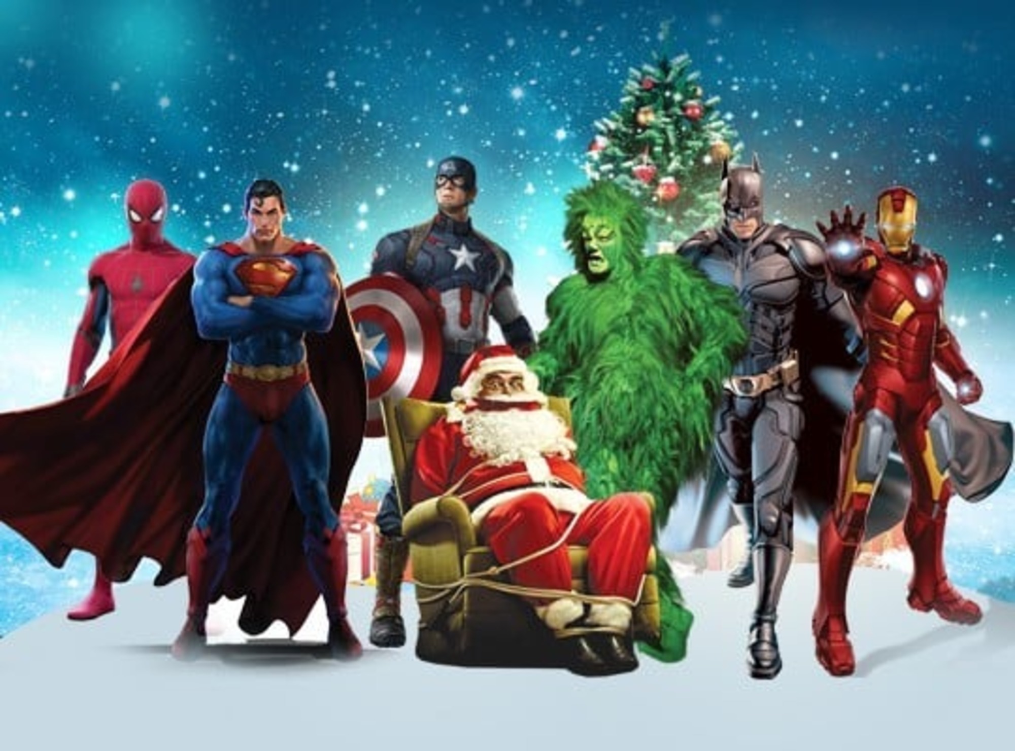 Спектакль "Гринч против супергероев".