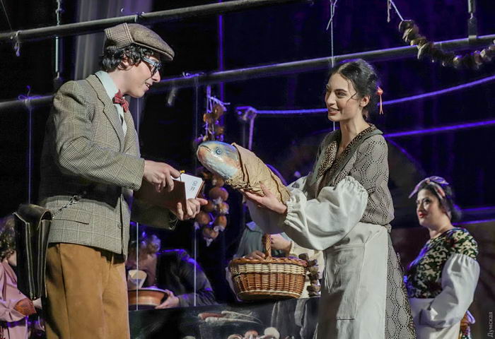 В Одессе состоится встреча с артистами ТЮЗа Ириной Шинкаренко и Александром Давлятян.