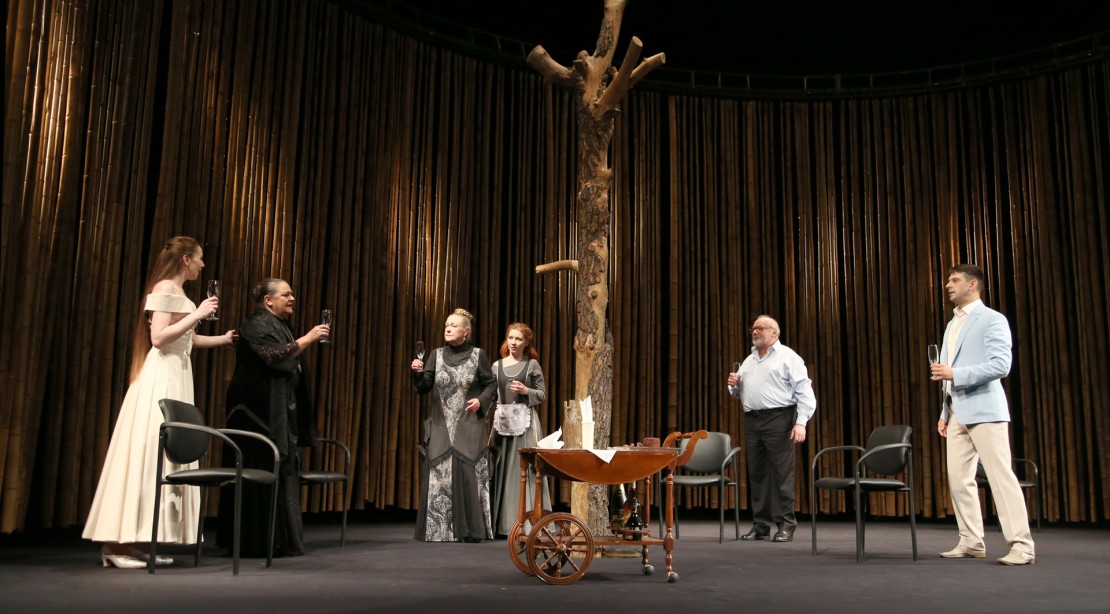 Вистава "Дерева вмирають стоячи".