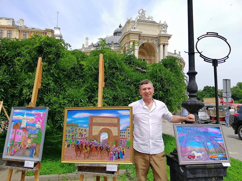 В Одессе состоится творческая встреча с поэтом и художником Олегом Дряминым.