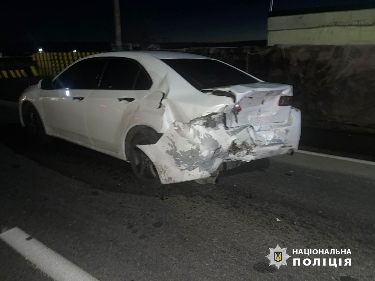 Автомобиль после ДТП.