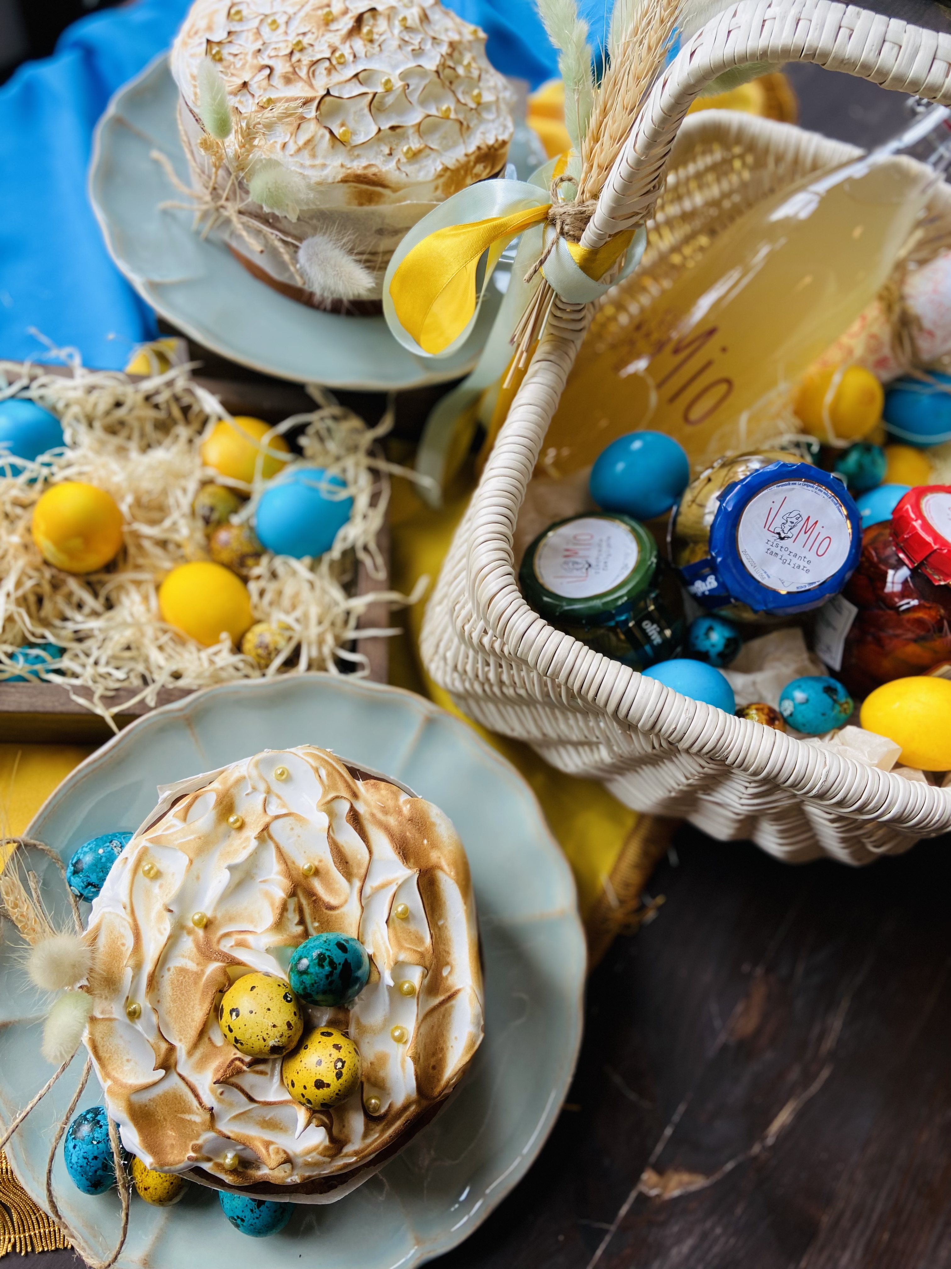 Великий великодній кошик від ресторану Il Mio Ristorante.