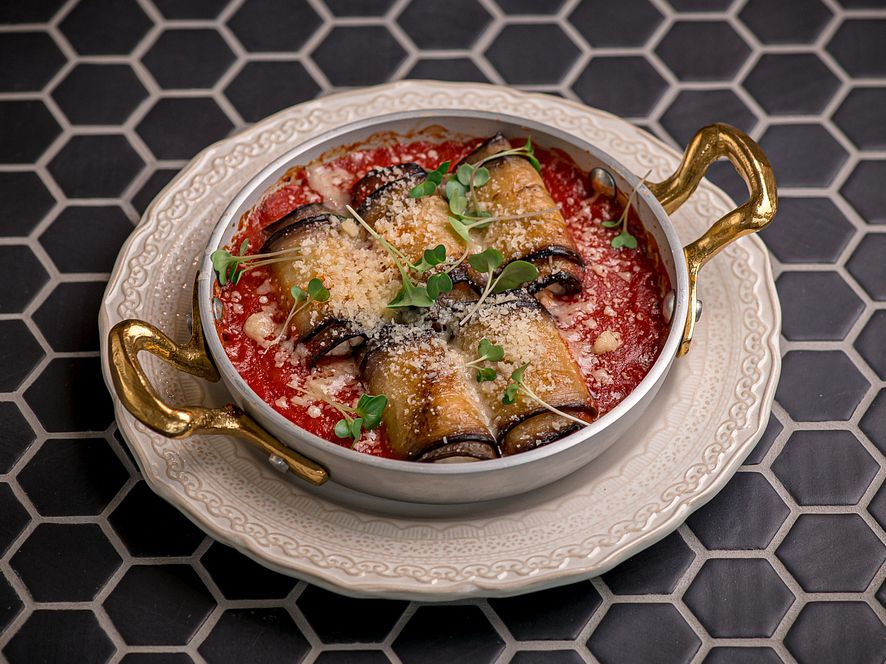 Инвольтини с рикоттой в ресторане Felice.