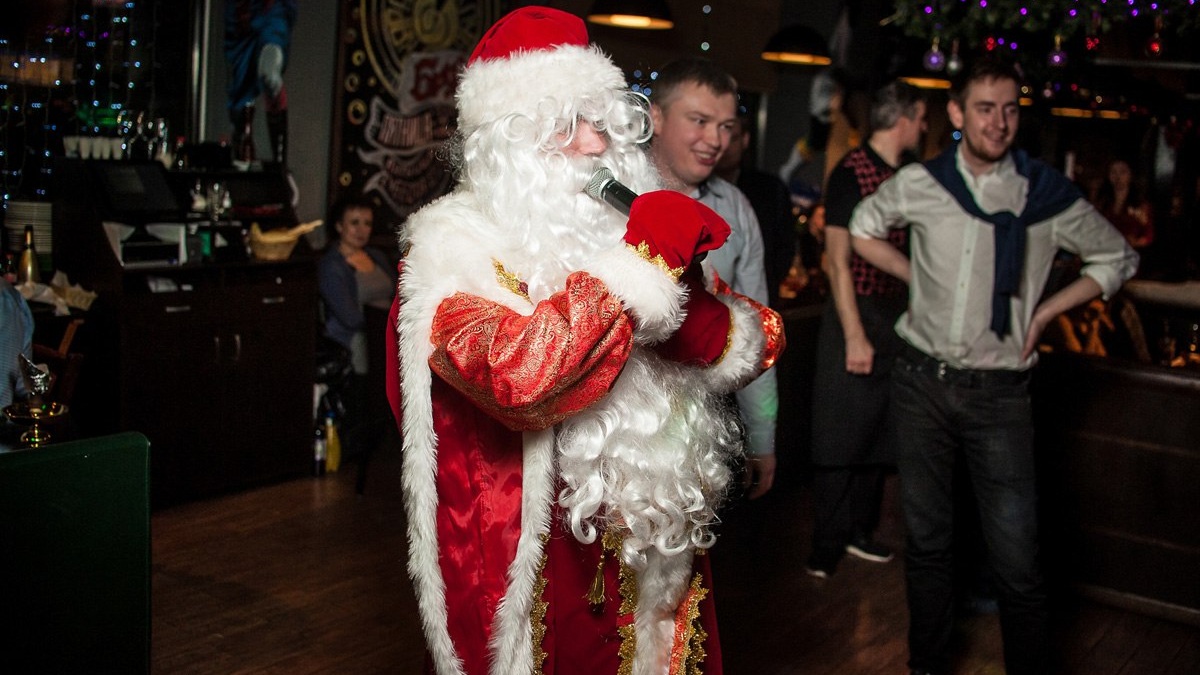 Дед Мороз на корпоратив.