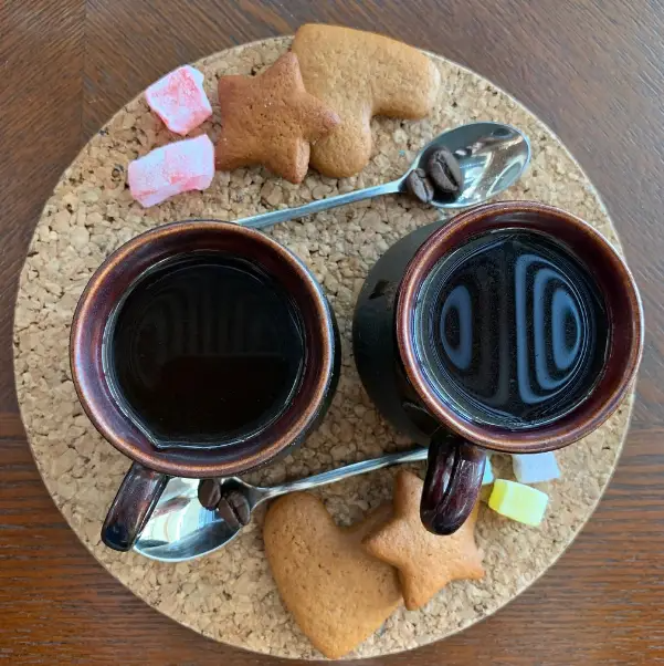 Кава в ресторані "Облака".