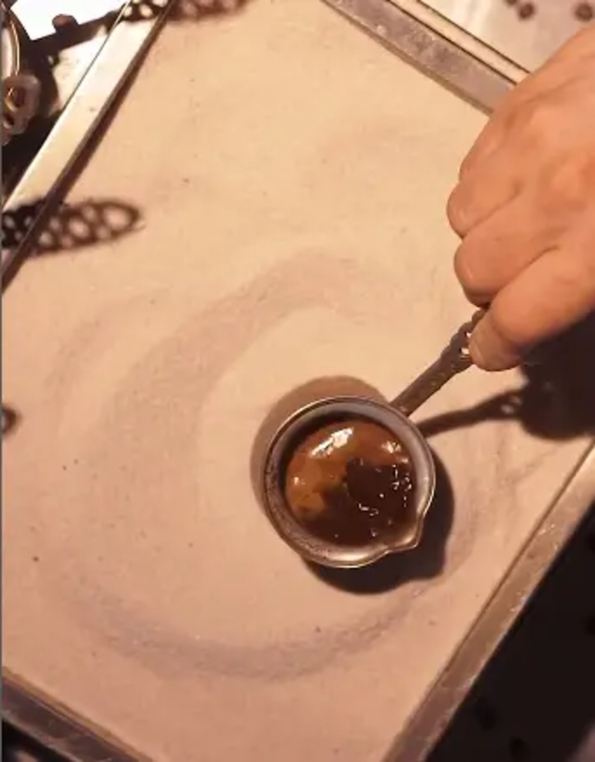 Кава по-грецьки в ресторані Nikos.