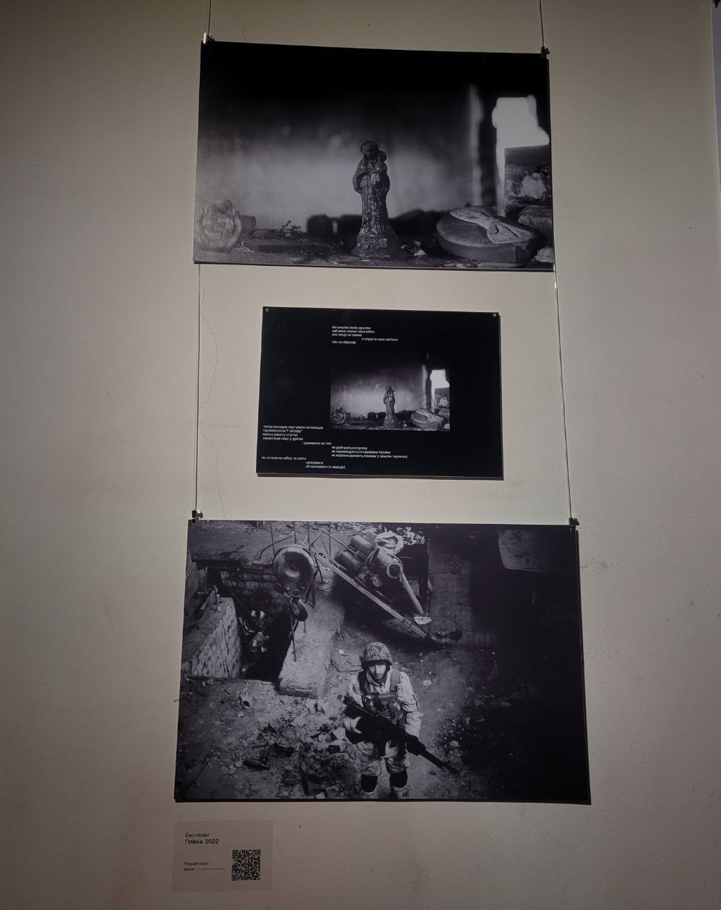 Снимки с выставки Максима Кривцова.