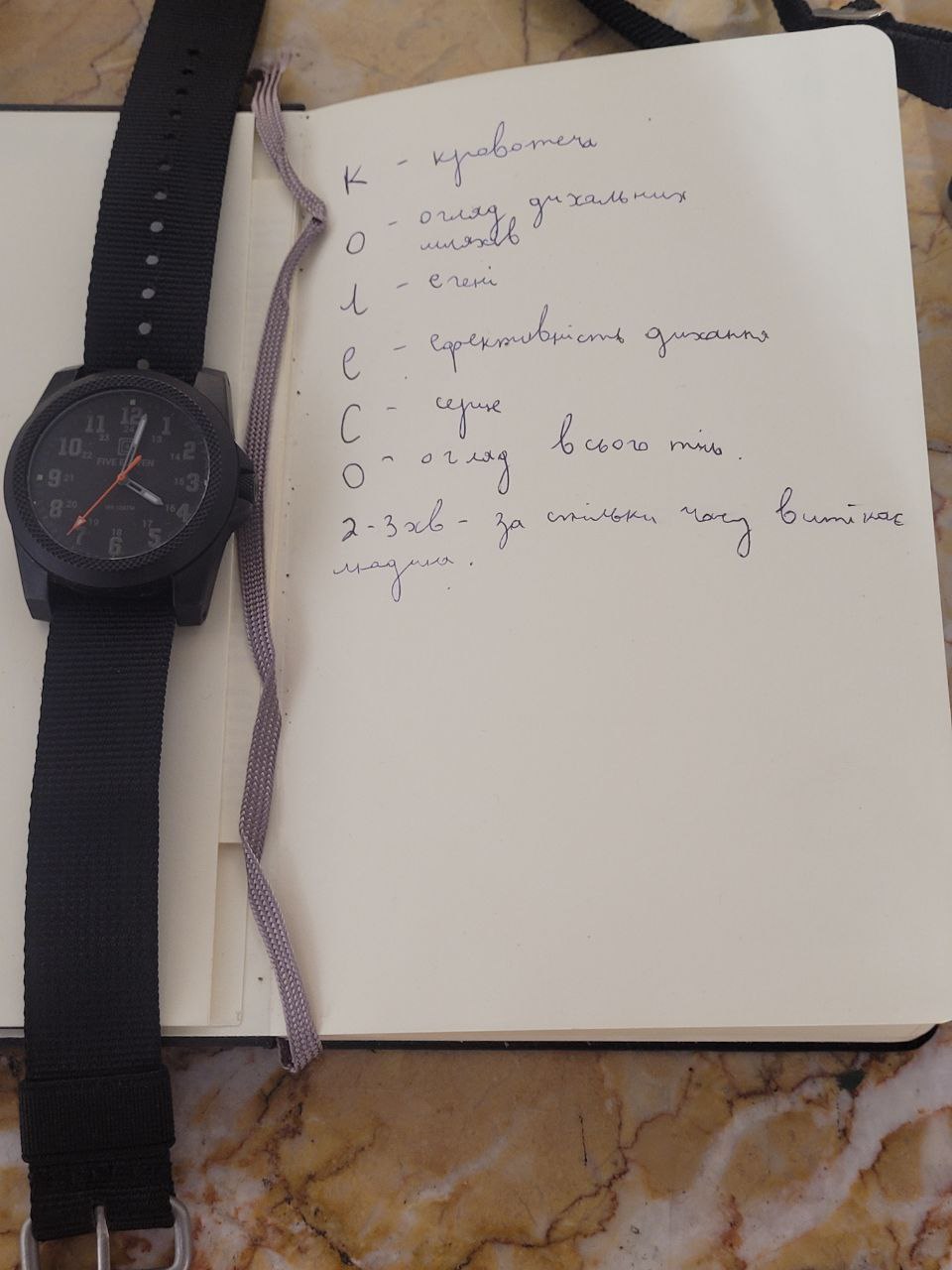 Слова, написанные рукой Максима Кривцова.