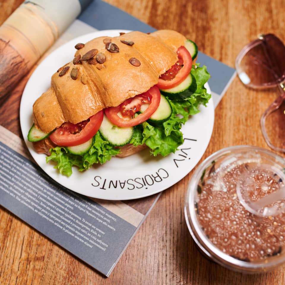 Кафе "Львівські круасани".