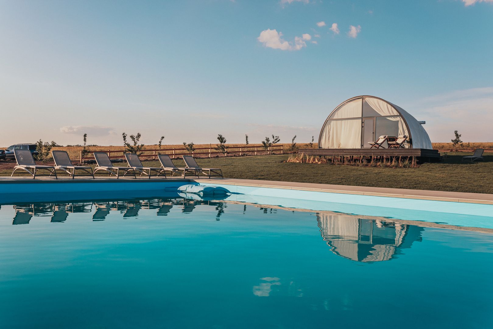 Глэмпинг Mandra Lavandiia.