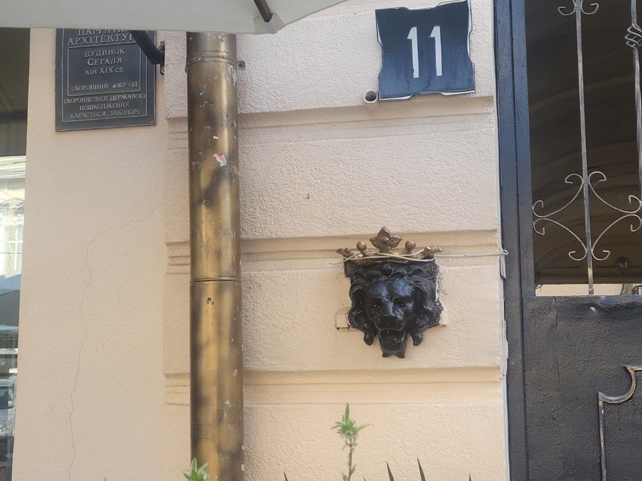 Лев на вулиці Гаванна, 11.