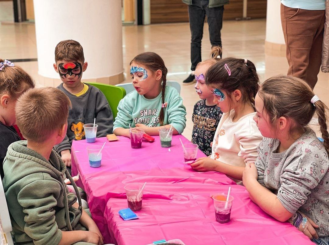 Детский мастер-класс в Riviera.