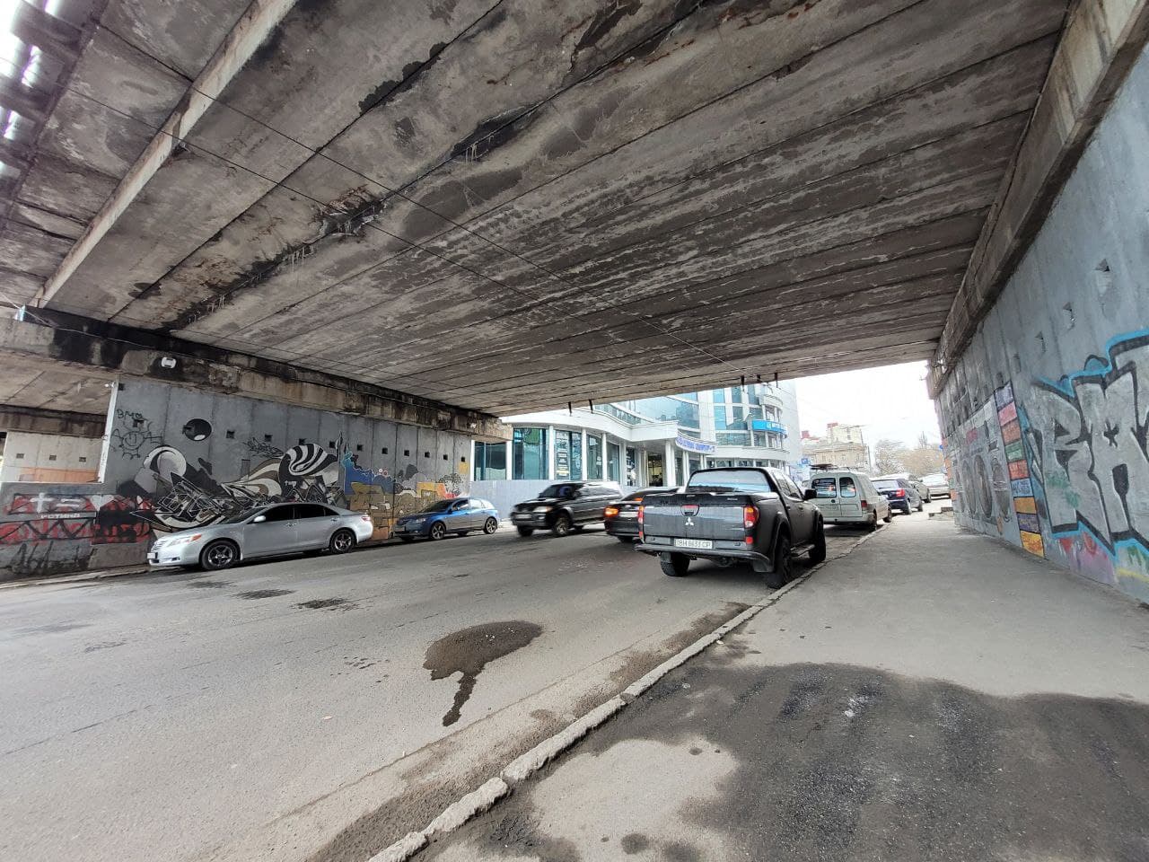 Строгановский мост со стороны Польского спуска.