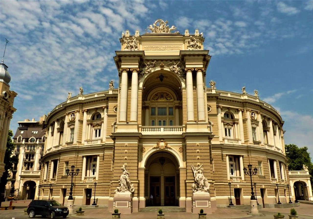 Одесский оперный театр.