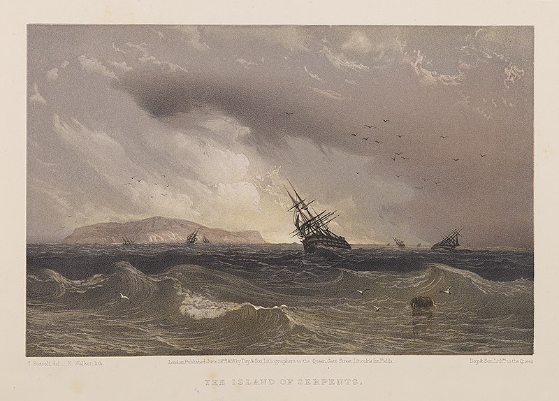 Карло Боссолі "Острів Зміїний".