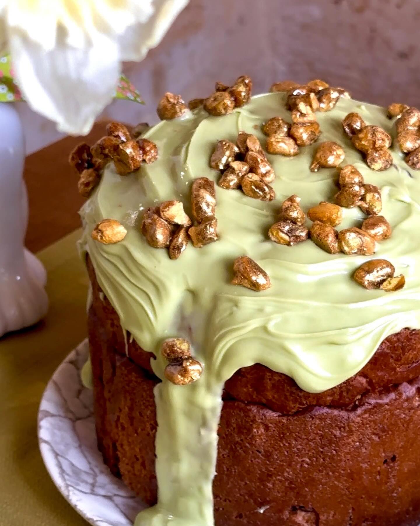 Фисташковая паска в Antica Cantina.