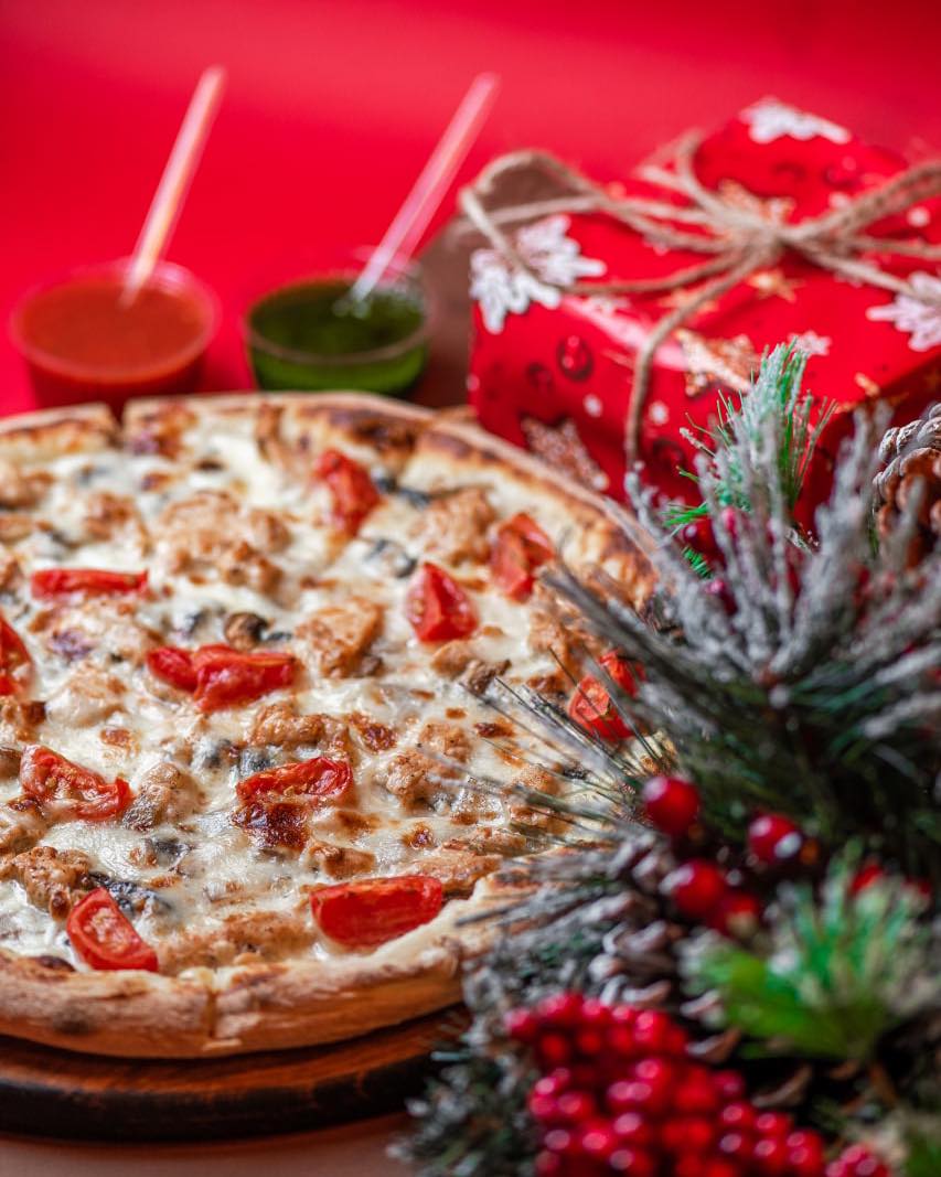 Пицца от кафе "Шаурмен №1".