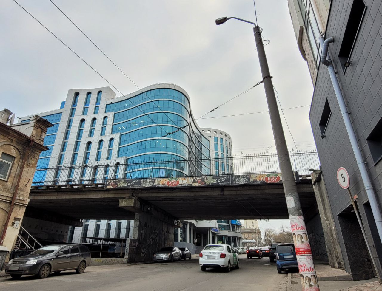 Строгановский мост со стороны Польского спуска.