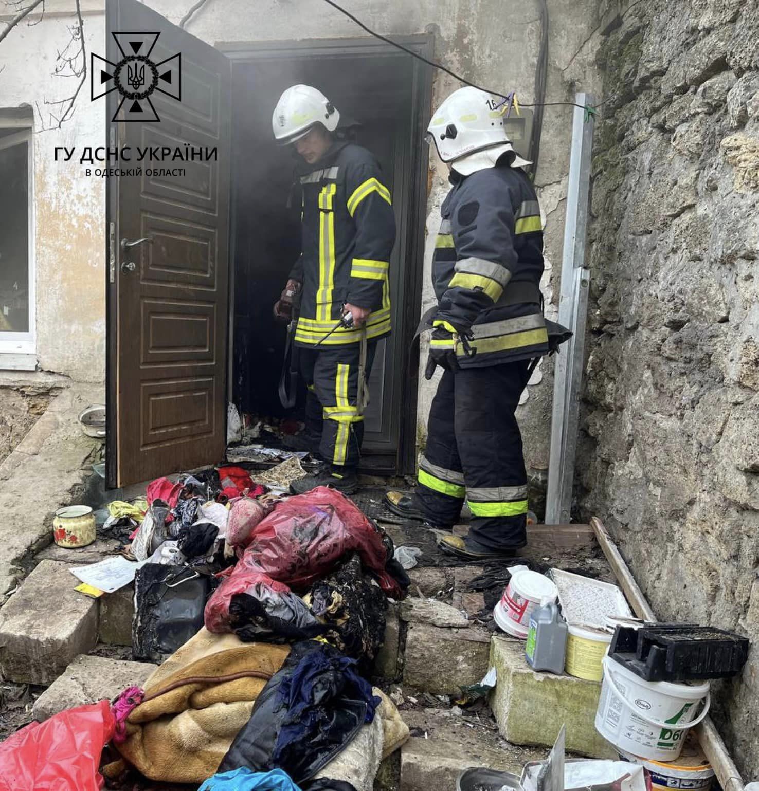 В Белгороде-Днестровском на пожаре в жилом доме пострадал мужчина.