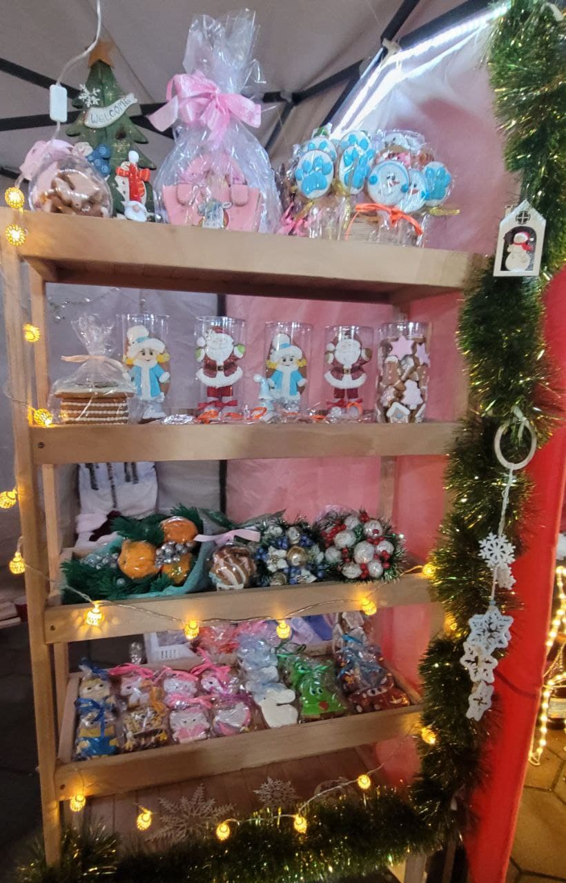 Пряники на ярмарке в Кирхе.