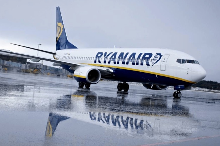 Лоукостер Ryanair отменил рейсы из Одессы.