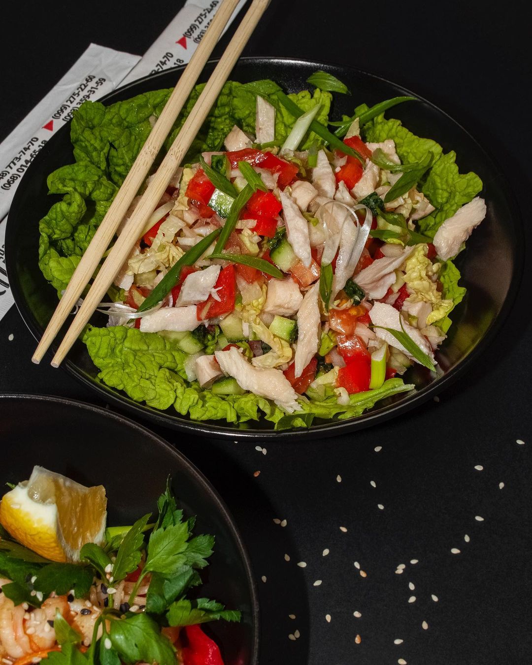 Салат от ресторана "Рикша".