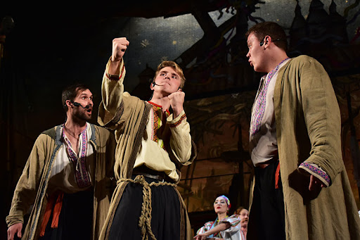 Спектакль "Вий" в Одесском русском театре.