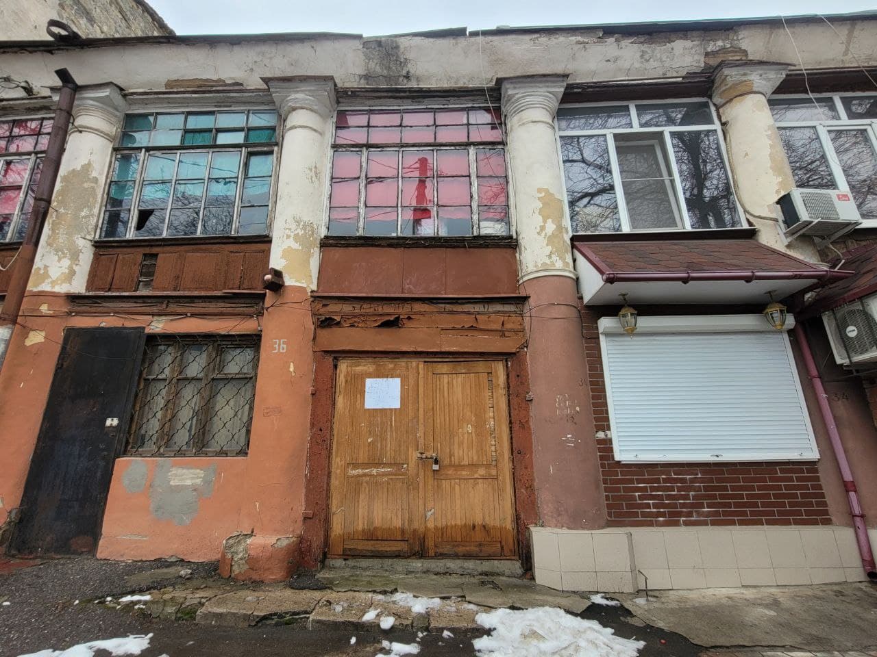 Торговые ряды Жевахова, улица Конная 34-36 в наши дни.