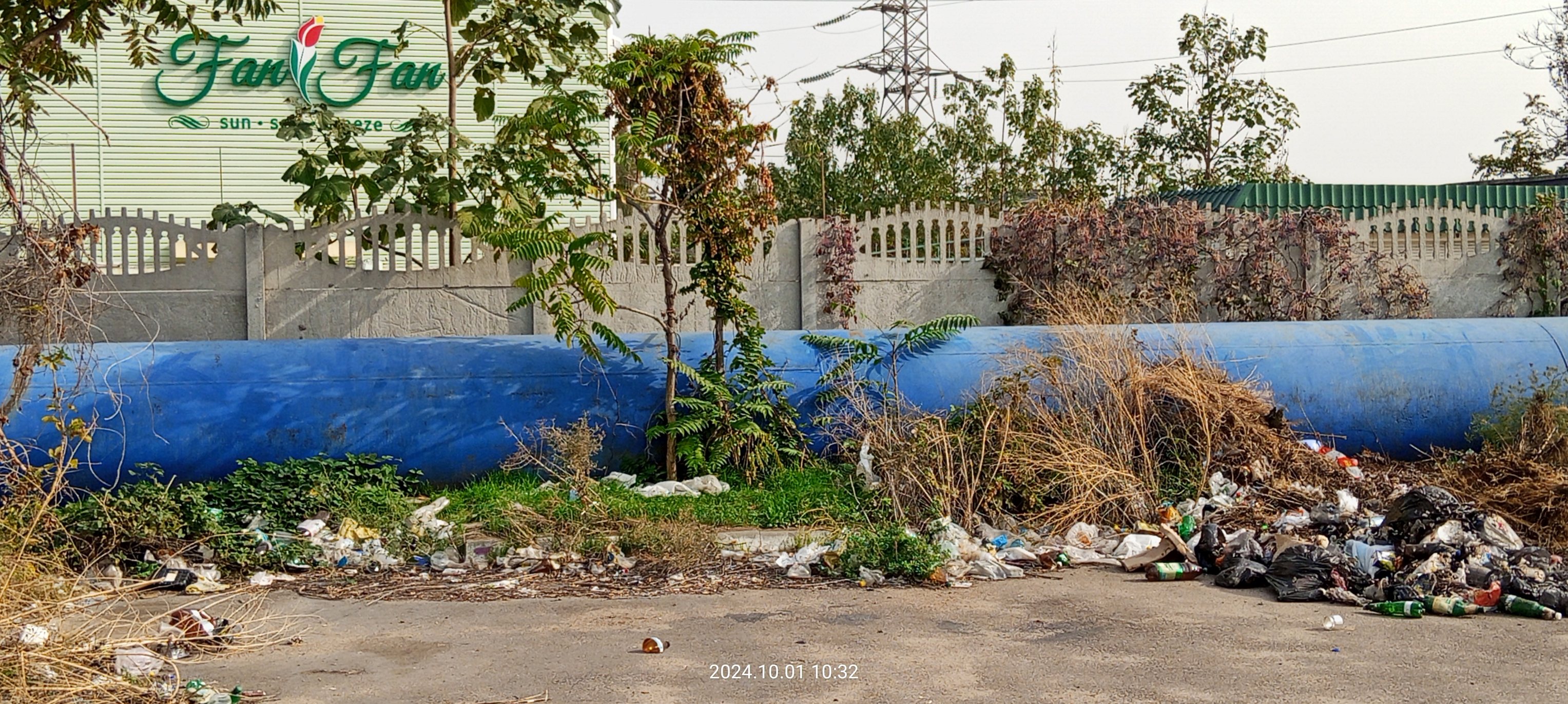 Несанкціоноване сміттєзвалище біля пляжу Зерновий.