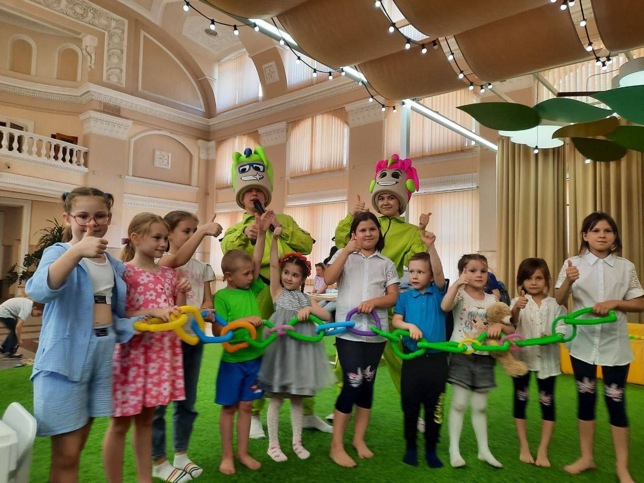 Детские мероприятия на точке "Спільно".