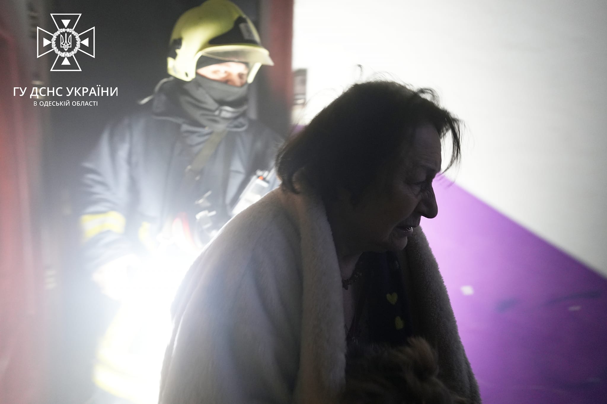 Пожар на улице Транспортная.