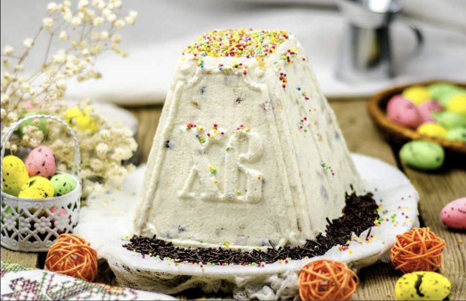 Творожная паска от ресторана "У Ангеловых".