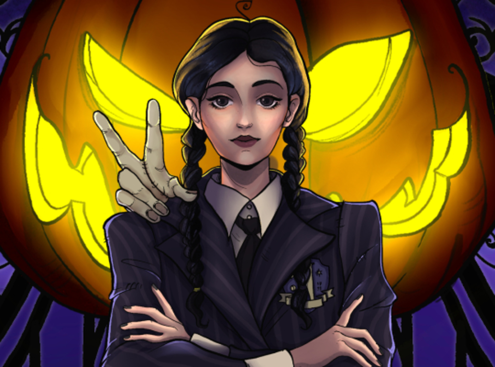 В Одессе состоится театрализованная вечеринка "Уэнздей Halloween Party".