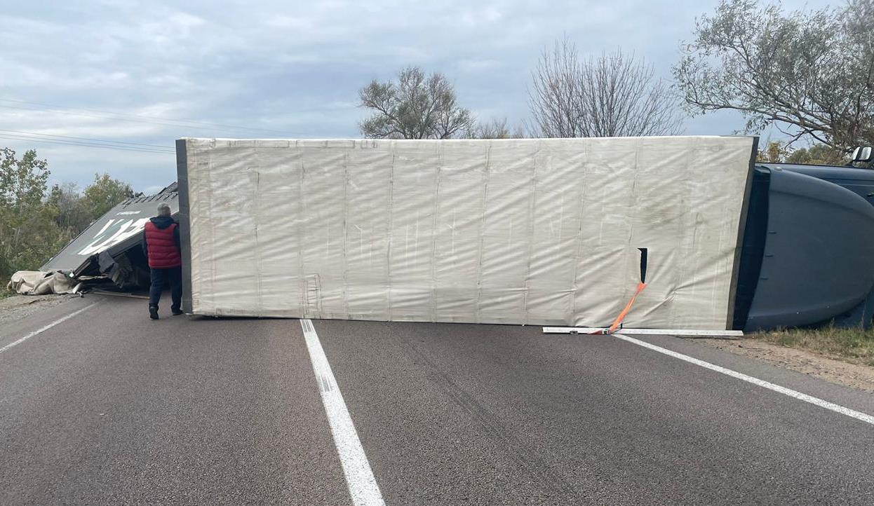 На трассе Одесса &ndash; Рени из-за ДТП ограничено движение транспорта.