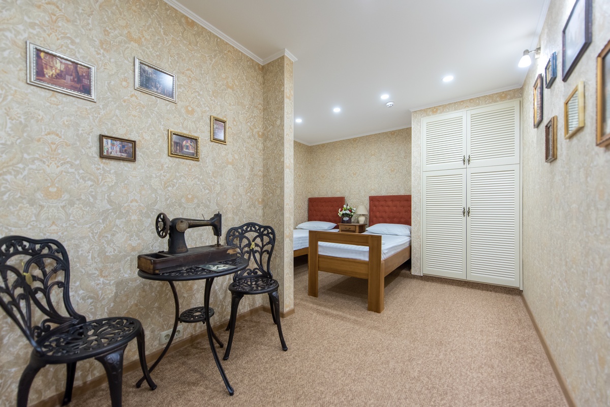 Двомісний номер у хостелі "Цаца".