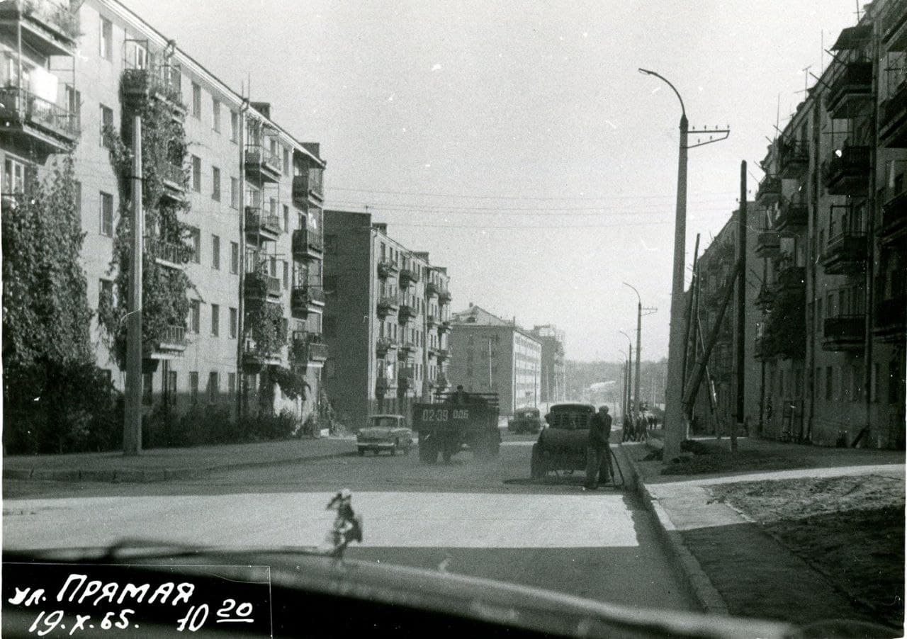 Улица Прямая (Черняховского), 9 в 1965 году.