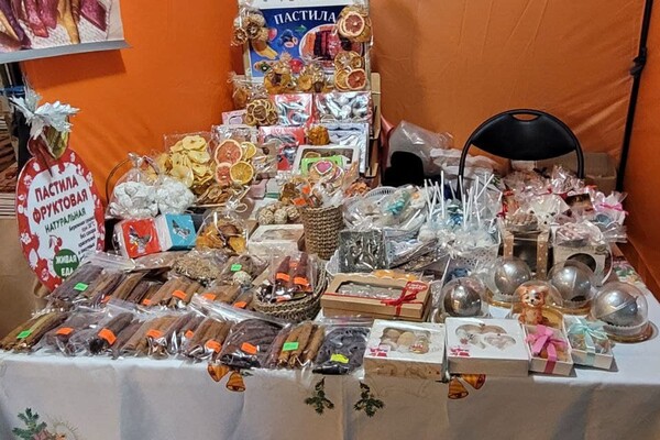 Рождественская ярмарка в Кирхе.