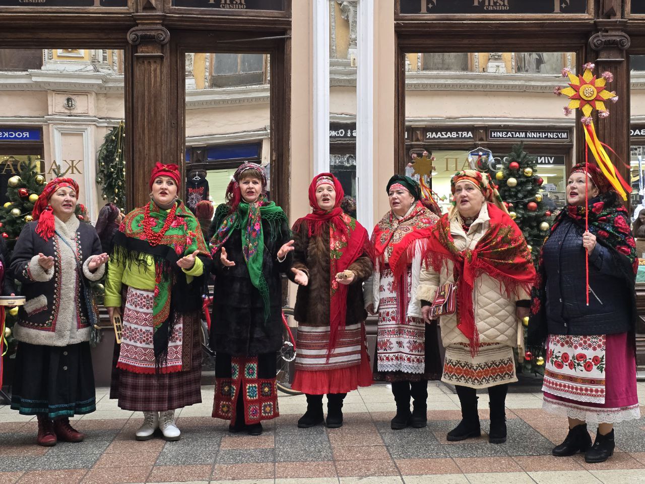 Ярмарка в Пассаже в Одессе 21 декабря.