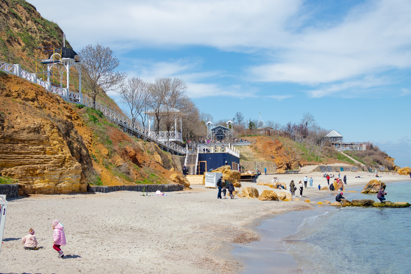  Берег Малого Фонтану у наші дні. Фото: omr.gov.ua