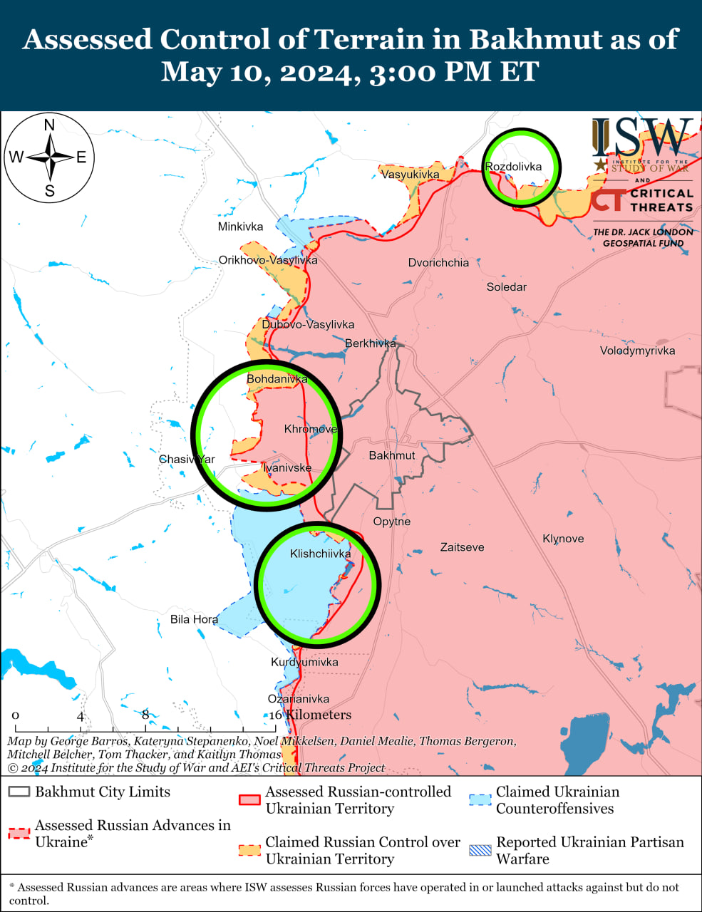 Карта боевых действий на Украине 11 мая.