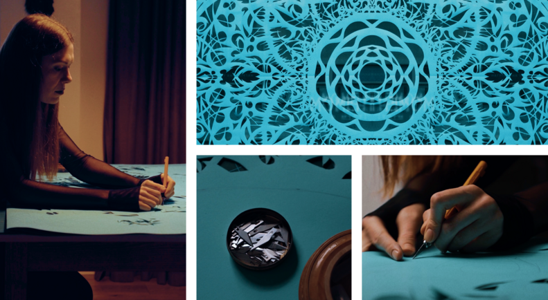 Современные украинские вытинанки по коллаборации IQOS х Елена Коногорова