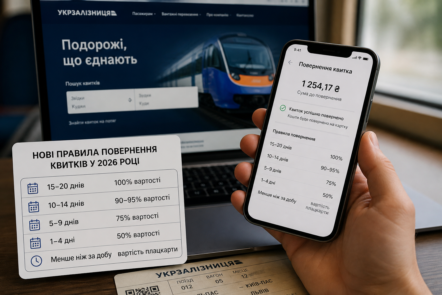 Новые правила возвращения билетов 