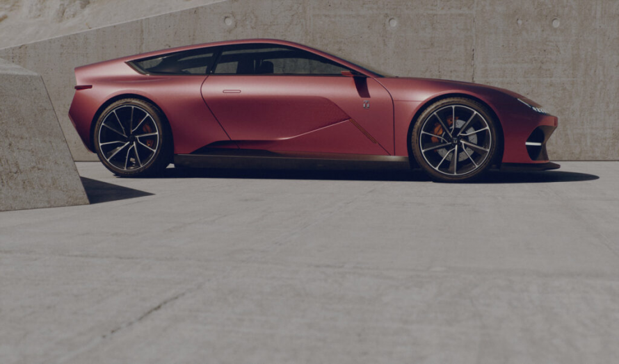 Дизайнер McLaren из Днепра представил концепт украинского суперкара Мрия.