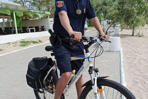 Встречайте: в Одессе заработал полицейский велопатруль  фото