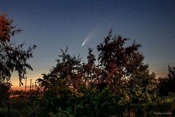 Увидим еще нескоро: одесситы продолжают наблюдать за летящей кометой фото