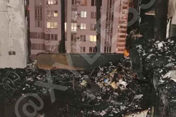 Ужин с огоньком: в одесском новострое пылала квартира на 25-м этаже фото