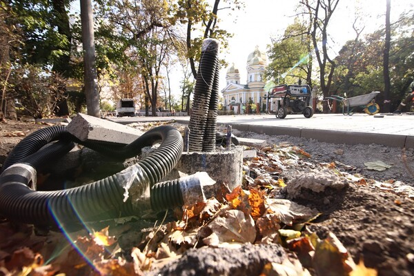 Преображение Молдаванки: как проходит ремонт Алексеевского сквера в Одессе  фото 3