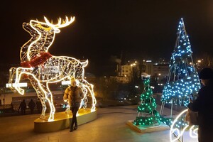 Карусель возле Дюка и елки на фонарях: как Одесса готовится к Новому году  фото 34