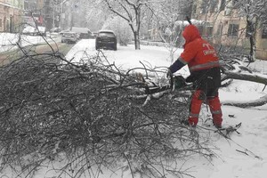 Снежная стихия: как одесские коммунальщики работают вторые сутки фото 22