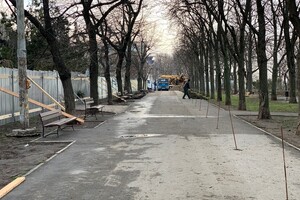 Вторая часть: в Одессе продолжают ремонтировать бульвар Жванецкого  фото 4
